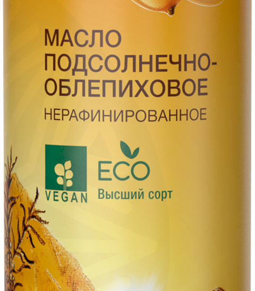 Масло подсолнечно-облепиховое ALTARIA нерафинированное, 250мл