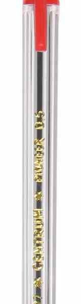 Ручка шариковая 80097 Pioneer, цвет красный, 0.5 мм