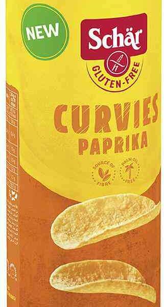 Чипсы Schar Curvies с паприкой без глютена 170 г