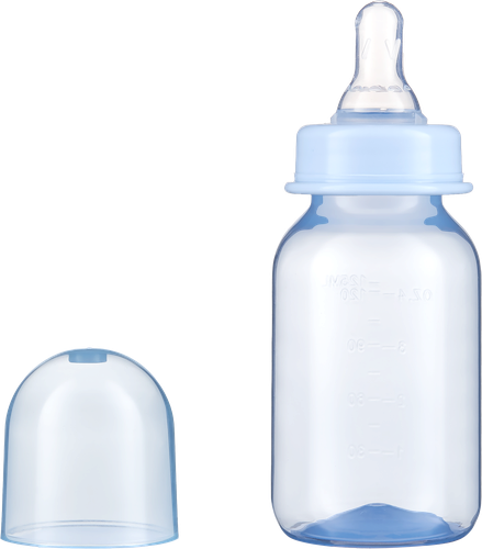 

Бутылочка для кормления ПОМА 125–140мл, с широким горлом, с 0 месяцев, Арт. 7210