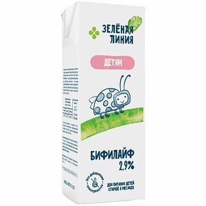 Бифилайф детский Маркет Зеленая линия 2.9% 210г