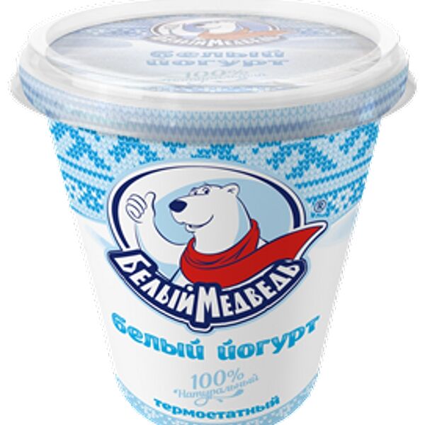 Белый Йогурт Белый Медведь 3.2%, 330г