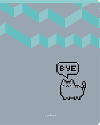 Тетрадь BG Pixel А5, 48 листов, в линейку, дизайн в ассортименте