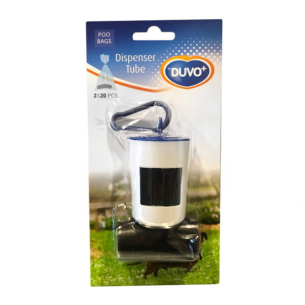 DUVO+ Контейнер для гигиенических пакетов, в ассортименте, 2 рул.x20шт