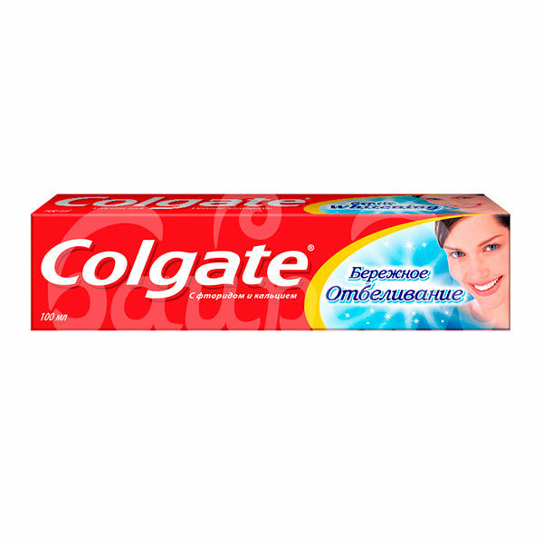 Зубная паста Colgate 100мл Бережное отбеливание