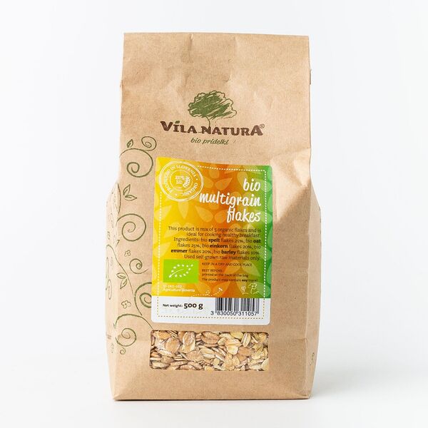 Хлопья мультизерновые БИО, Vila Natura
