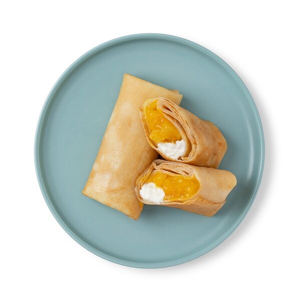 Блинчики с начинкой с манго и кокосовым кремом Уже Готово 180г, Россия