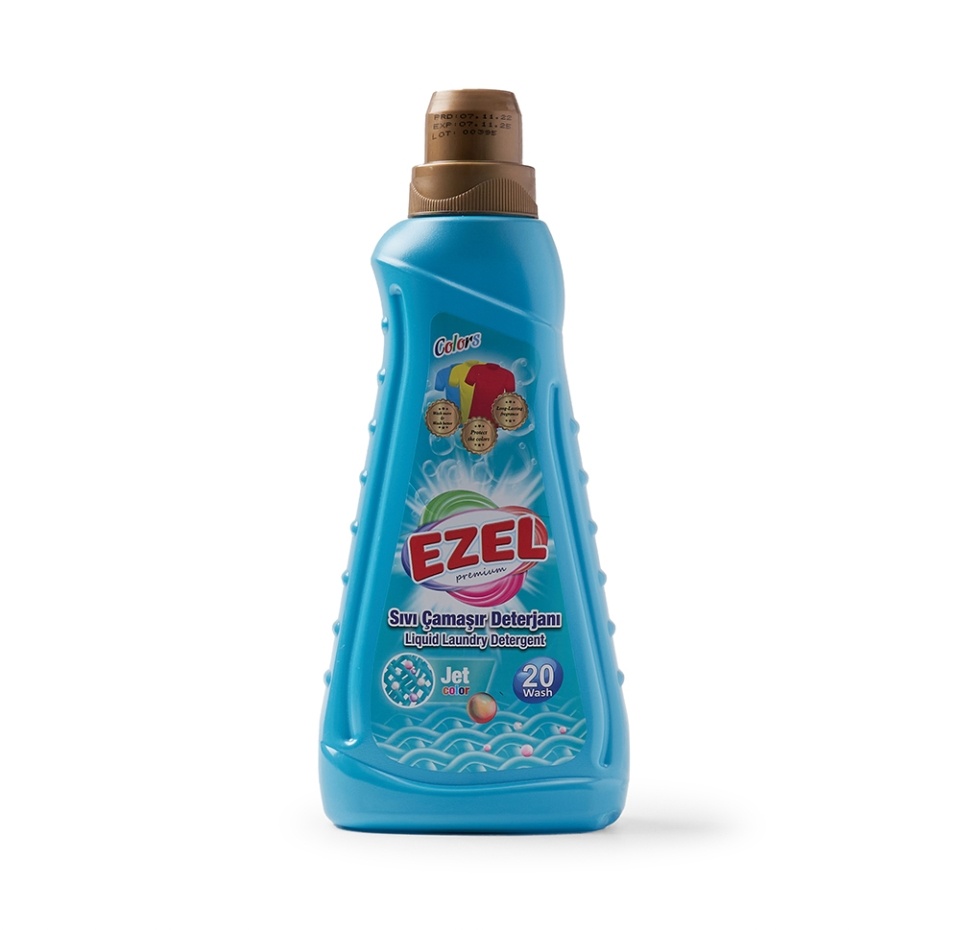 

Средство жидкое для стирки для цветного белья, Ezel Premium, 1 л, Турция