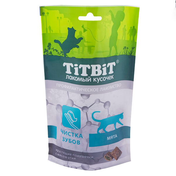 Тит Бит чистка зубов
