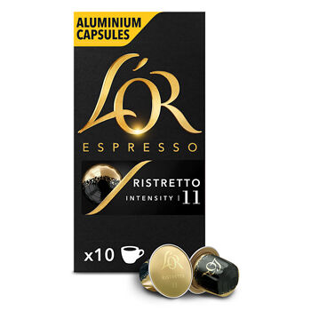 Кофе в капсулах молотый Lor Espresso Ristretto жареный натуральный