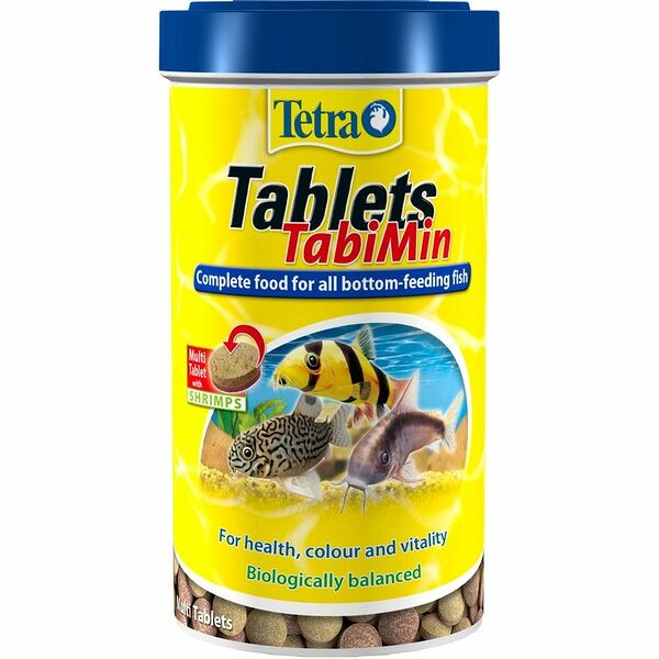 Tetra Tablets TabiMin корм для всех видов донных рыб (таблетки) 1040 таб.