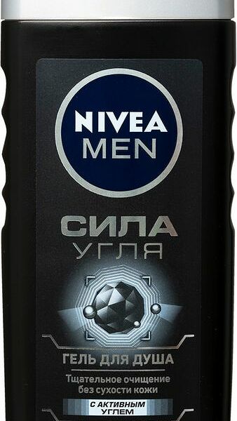 Гель для душа Nivea Men Сила угля