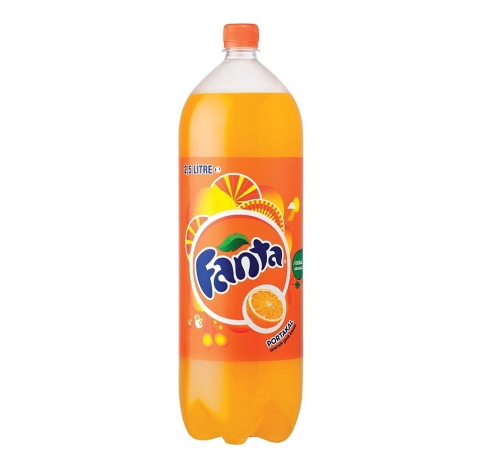 

Напиток газированный Fanta Portakal апельсин 2.5 л, Турция