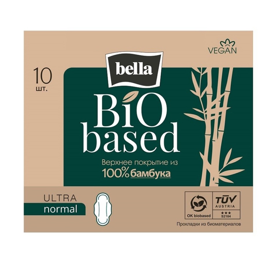 

Прокладки Bella Bio based Ultra normal для критических дней 10 шт