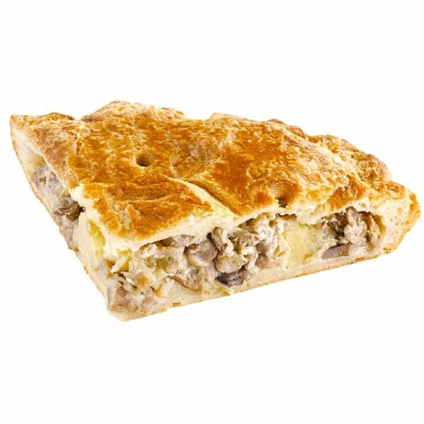 Пирог с мясом и картошкой