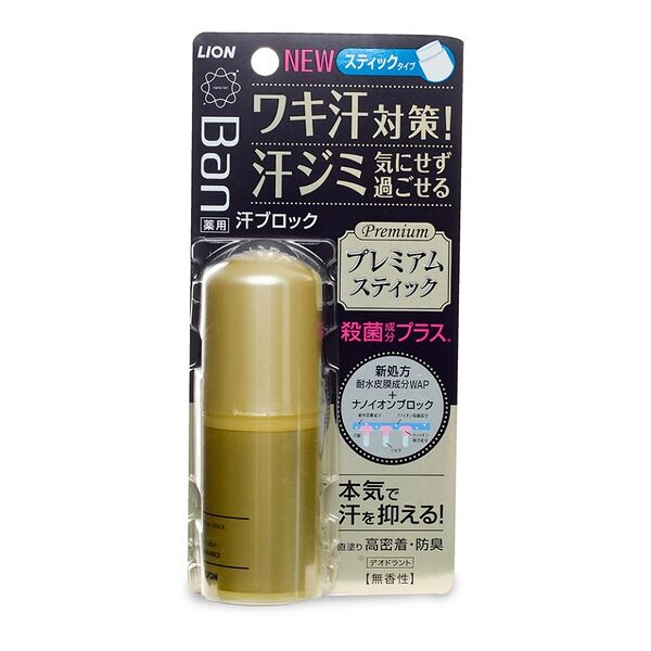 Дезодорант-антиперспирант LION блокирующий потоотделение ионный стик АО “Лайон корпорэйшн”