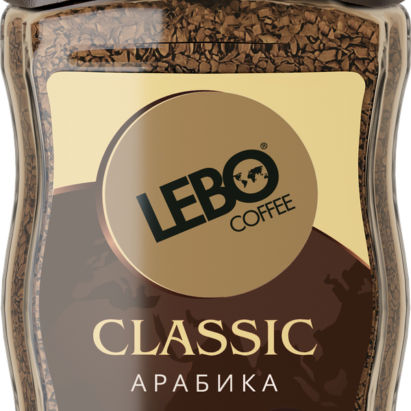 Кофе растворимый Lebo Coffee Classic Арабика 100г