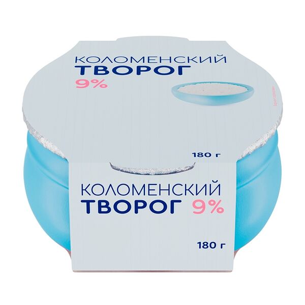 Творог 9%, «Коломенский» 180 г