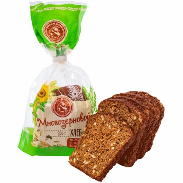 Хлеб ржано-пшеничный Самарский булочно-кондитерский комбинат Многозерновой в нарезке