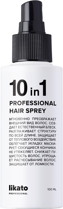 

Спрей Likato Professional Профессиональный 10в1 для восстановления волос 100 мл
