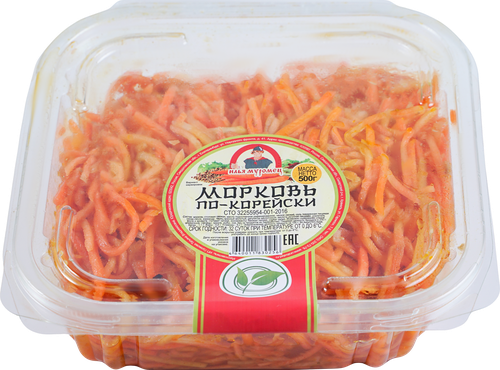 

Салат Илья Муромец морковь по-корейски 500 г