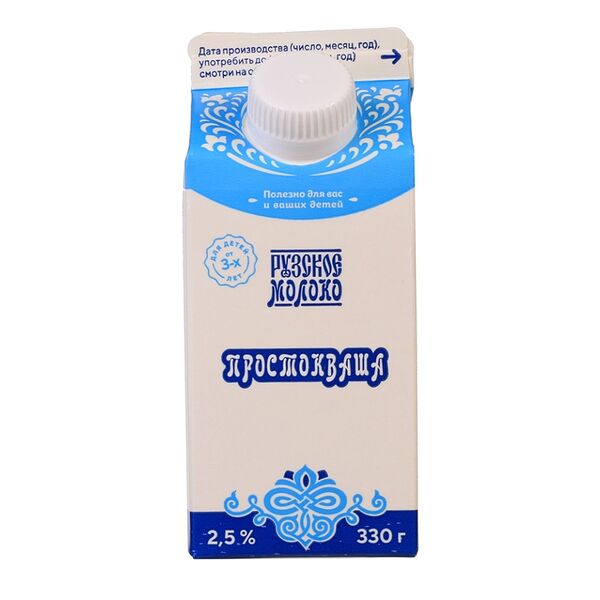 Простокваша Рузское молоко 2.5%