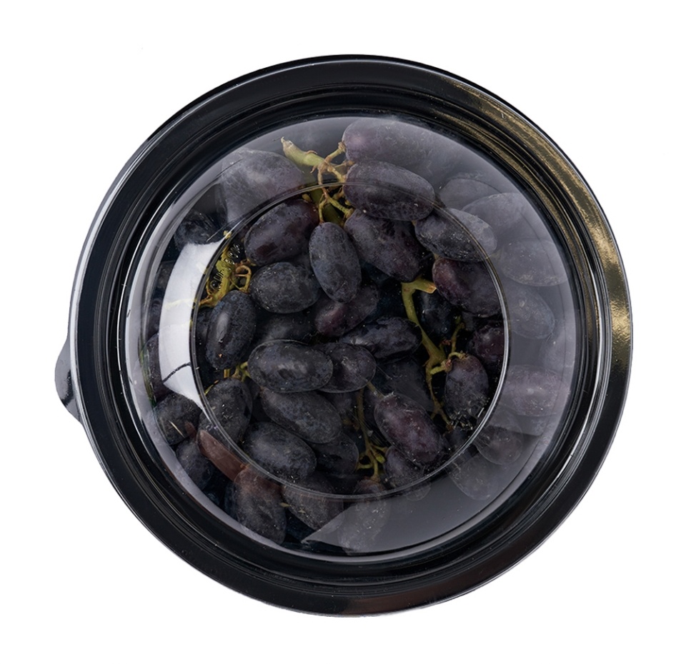 

Виноград дамский пальчик черный с косточкой