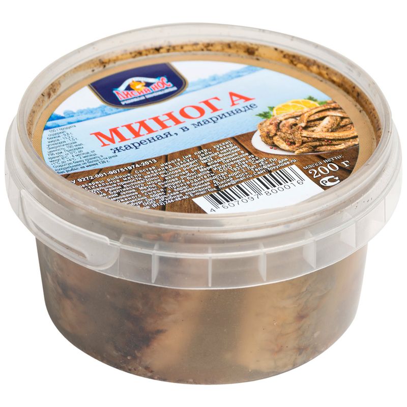 

Минога жареная Лисий Нос в маринаде 200 г