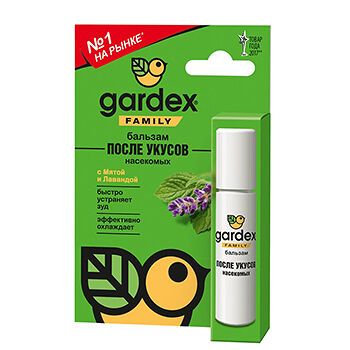 Gardex Family 7 мл бальзам после укусов насекомых