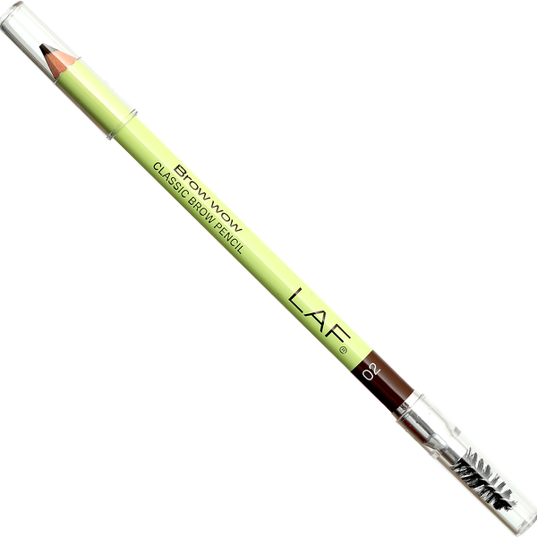 Карандаш для бровей Laf деревянный с аппликатором тон 02 6 г