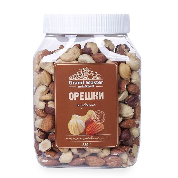 Смесь жареных орехов Grand Master 530 г