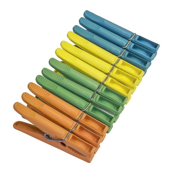 Прищепки бельевые ATMOSPHERE, 7.5см, 12шт, пластик