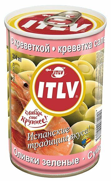 Оливки ITLV с креветкой