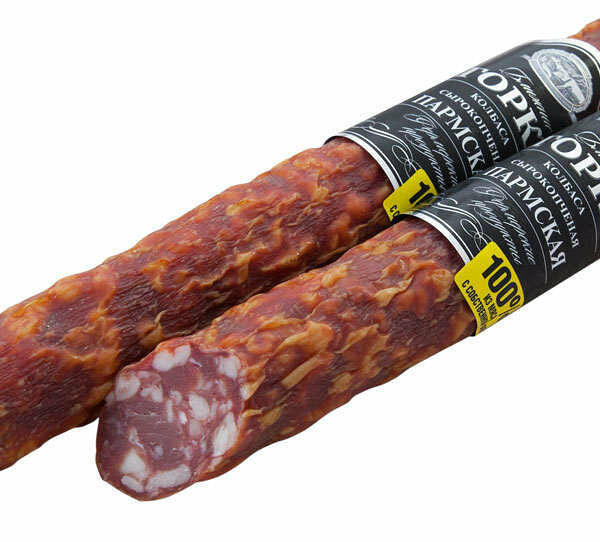 Колбаса сырокопченая Тоскана ТМ Ближние горки