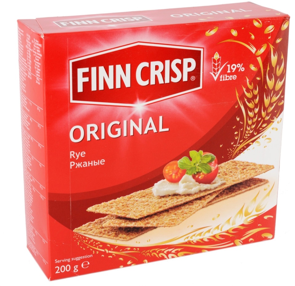 

Хлебцы ржаные Finn Crisp Original 200 г