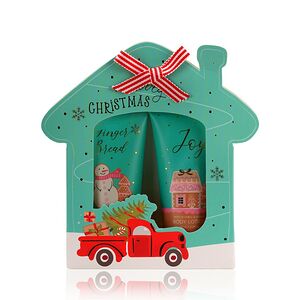 Женский Подарочный набор Merry Christmas (гель для душа 60 мл + лосьон для тела 60 мл)