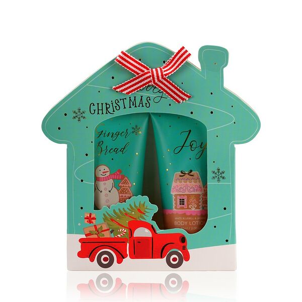 Женский Подарочный набор Merry Christmas (гель для душа 60 мл + лосьон для тела 60 мл)