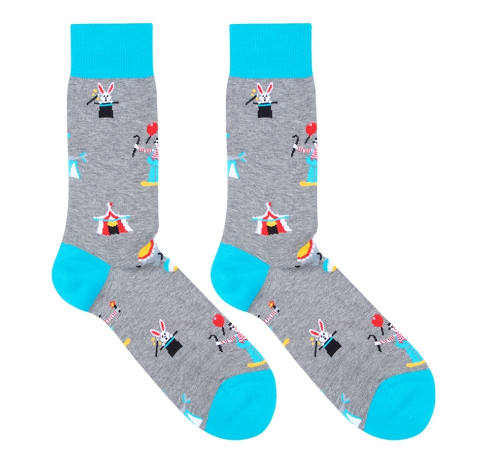 

Носки мужские Collirossi Ufi4050-19 цвет серый меланж р.29 (43-44) 90% хлопок, 10% полиамид