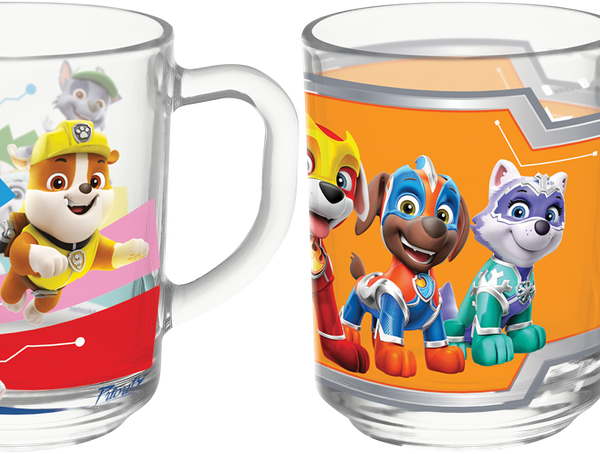 Кружка детская Щенячий патруль стекло 200 мл Арт. КРС-1188, КРС-1151, КРС-1526 1 шт. в ассортименте