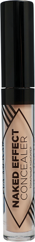 Eva Mosaic Тональный консилер для лица Naked Effect Concealer 3,8 мл, 02 Cветло-бежевый