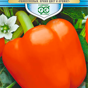 Семена ГАВРИШ Русский богатырь, Перец Янтарный бык, Арт. 10711562, 10шт
