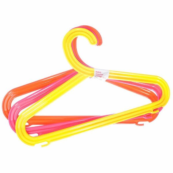 Вешалки Архимед детские цветные, 3 шт