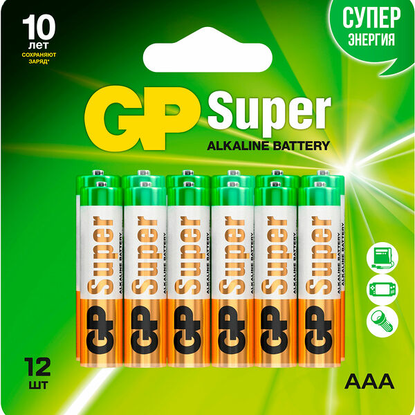Батарейки Gp Super Ааа