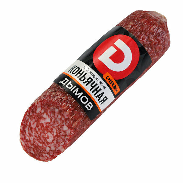 Колбаса Дымов Коньячная, сырокопченая
