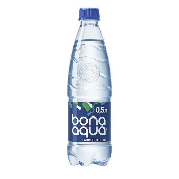 Вода питьевая Bona Aqua, газированная