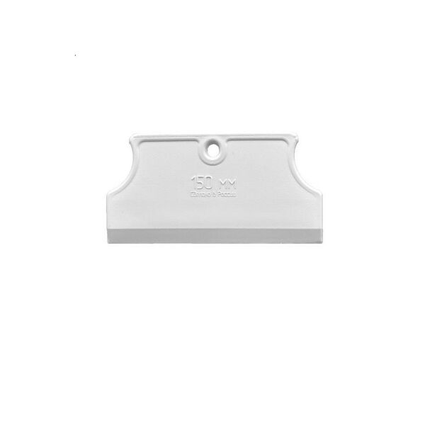 Шпатель эластичный резиновый DECOR White Edition для затирки швов, 150мм
