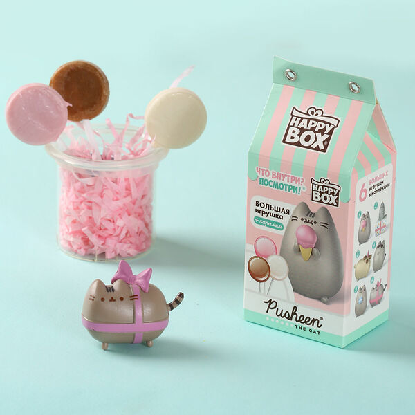 Карамель с игрушкой Happy Box Пушин 30 г