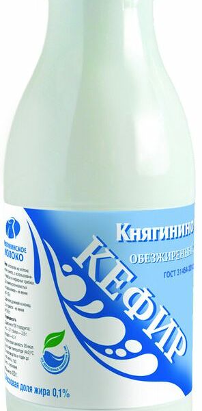 Кефир Княгинино 0.1%, 430г
