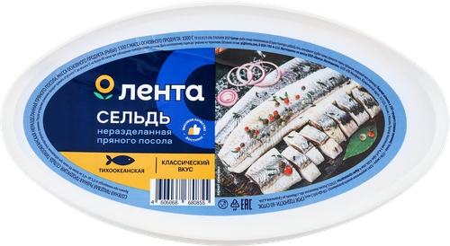 

Сельдь пряного посола Лента, 1,3 кг
