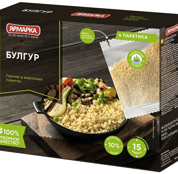 Булгур Ярмарка Отборный 4пак*62.5г